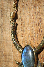Load image into Gallery viewer, PIRATE LABRADORITE NECKLACE