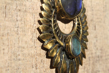 Load image into Gallery viewer, LABRADORITE WING NECKLACE