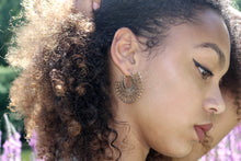 Load image into Gallery viewer, GEOMETRIC BRASS EARRINGS