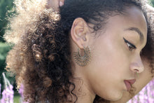 Load image into Gallery viewer, GEOMETRIC BRASS EARRINGS