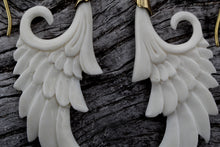 Load image into Gallery viewer, ORNATE BONE EARRINGS