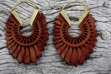 Load image into Gallery viewer, RED WOOD FEATHER