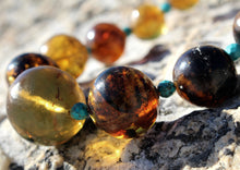 Load image into Gallery viewer, MEXICAN AMBER NECKLACE