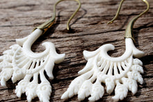 Load image into Gallery viewer, ORNATE BONE EARINGS