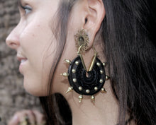 Load image into Gallery viewer, STEAMPUNK EARRINGS
