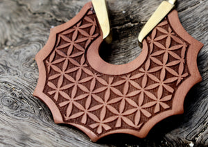 FLOWER OF LIFE WOOD