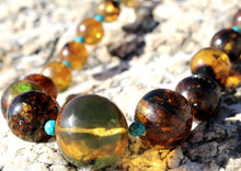 Load image into Gallery viewer, MEXICAN AMBER NECKLACE
